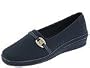 Grasshoppers Jenna | Women's Slip on Shoes Navy Stretch Microfiber