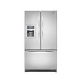 KitchenAid 25 cu ft Architect II Series Energy Star French Door Dispensing Refrigerator - KFIS25XV /