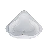 Jacuzzi BEL6060WCL5CW Black Bellavista 6060 Chroma LCD Whisper Left Hand Whirlpool
