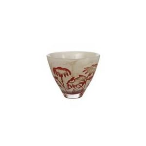 Kosta Boda Floating Flowers Bowl, Large
