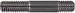 M10-1.50X62 Stud (10 count)