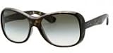 Ray-Ban RB 4139 731 8E Grey Tortoise Sunglasses With Green Gradient Lenses- 58mm