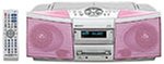 SHARP Auvi SD-FX100-P 1ビット MD/CDシステム ピンク
