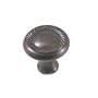 Oil Rubbed Bronze Collection Swirl Cut Knob