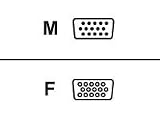Belkin - Display cable - HD-15 (M) - HD-15 (F) - 40 ft