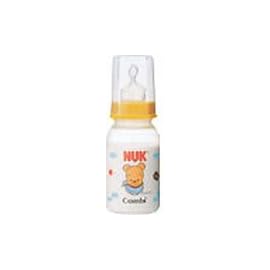 NUK (ヌーク) 哺乳びん シリコン ゴム付 120 プラ ベビープー