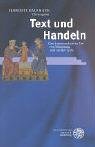 Text und Handeln. Zum kommunikativen Ort von Minnesang und antiker Lyrik