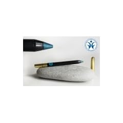 Ayurveda Naturkosmetik Kajal Farbe: Trkis - zum Anspitzen - nach traditionellen Rezepten hergestellt - hlt (fast) ewig