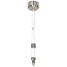 Access 94019 Zeta Mania Low Voltage Pendant System Brushed Steel