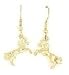 Fluffytail Rearing Horse Fishhook Earrings