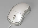 MLS22WH USB&PS/2 ���[�U�[�}�E�X �~�h�� �z���C�g