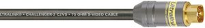 Ultralink C2VS-4M Challenger-2 Series 75ohm S-video Cable (4M)