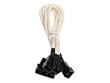 BitFenix Adapter (Molex zu 3x 3-Polig), 20 cm wei�/wei�