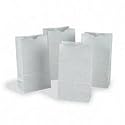Pacon 72020 Rainbow bags, white uncoated kraft paper, 6 x 3-5/8 x 11, 100/pack