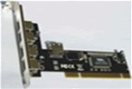 PCI Local Bus PCI I/O Connect USB2.0 Card