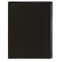 Prat Paris SP-12, Bound SP Presentation Book with Twelve 9-1/2" x 12" Permanently Sealed Crystal Clear Pages, Cover Color: Black