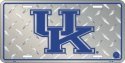 Kentucky Wildcats Diamond Metal License Plate *SALE*