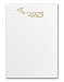 Masterpiece 2005 Gold Graduation Foil Flat Card - 5.5 x 7.75 - 10 Flatcards & 10 Envelopes