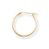 14k 1.25mm Hoop Earrings SE235