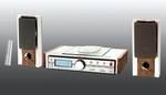 AM/FM/CD SHELF SYSTEM