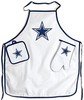 Dallas Cowboys Grilling BBQ 3 Piece Utensil Set and 3 Piece BBQ Apron Set