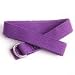 Sports : Yogagurt Baumwolle Lila mit Metall-Verschluss