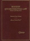 Modern Environmental Law: Policy and Practice