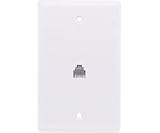 SOUTHWESTERN BELL S60608 6-Conductor Flush-Mounted Modular Wall Jack