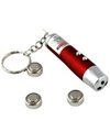 Mini 3-in-1 0.5mW Red Laser Pointer + White LED Flashlight