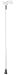 Duro-Med Deluxe Acrylic Derby-Top Cane, Clear
