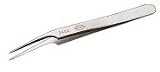 Erem 5ASASL Tweezers, Anti-magnetic, Offset Precision Point, Made in Italy