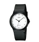 Casio Classic Casual Black Resin Strap Watch, MQ24-7E