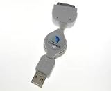 USB to Dock Connector, retractable cable for iPod
