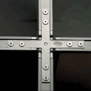 66 Inch Post and X Connector Kit (Taupe) - Bush Office Furniture - PH99568