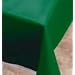 Hoffmaster 112005 Plastic Tablecover, 108" Length x 54" Width, Hunter Green (Case of 12)