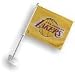 Los Angeles Lakers - NBA Car Flag (Yellow)