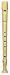 Musical Instruments : Hohner One-Piece C-Soprano Recorder (German Fingering)