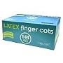 Color-Trak Latex Finger Cots 144 Pack LATEX POWDER FREE MEDIUM