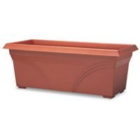 18" MEDALLION DECK PLANTER TC