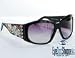 ED Hardy EHS006FCBLK Love Dog Black/Gray Gradient Tint