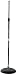 Adam Floor Microphone Stand - Chrome