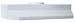 30" White Vented Range Hood