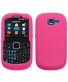 Hot Pink Silicone Skin Case Cover for Samsung SGH-A187 AT&T