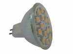 Produkt-Bild: VWA LED-Spot 15xSMD MR16 GU5,3 warmwei&szlig;, Dimmbar