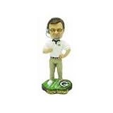 Green Bay Packers 2003 Game Worn Coach Mike Sherman NFL Limited Edition Bobble Head Doll