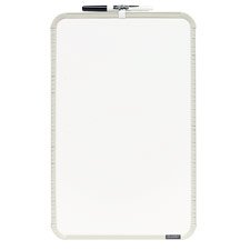 Quartet Whiteboard Plastic Frame, 8-1 2x11, Putty by Quartet
