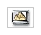 Sculpture 'Pieta' Michelangelo No Color Classic Gold, Italian Charm by Nomination Charms