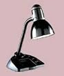 Catalina Lighting W2050BLK Organizer incandescent desk lamp, gooseneck, 15-1/2 high, black