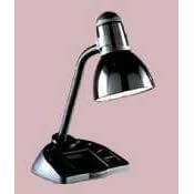 Catalina Lighting W2050BLK Organizer incandescent desk lamp, gooseneck, 15-1/2 high, black