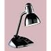 Catalina Lighting W2050BLK Organizer incandescent desk lamp, gooseneck, 15-1/2 high, black